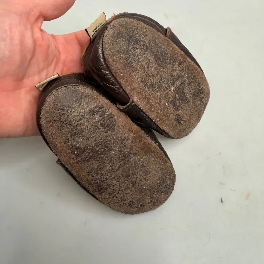 Sho Shoos Leather Toddler Shoes Size 8.5 Brown Alien Design – South Africa